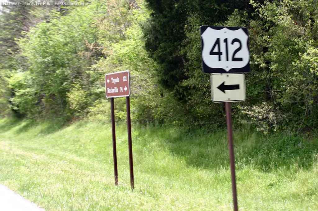 Highway 412 Gas, Food & Stores Near The Natchez Trace Parkway Exit