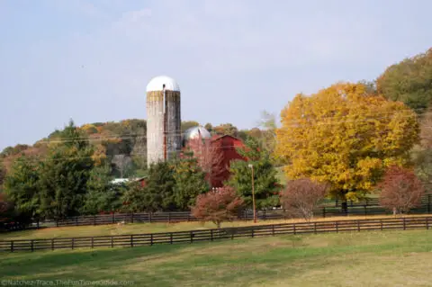 Fall Colors At The Judd’s Family Farm …As Seen From The Natchez Trace Parkway