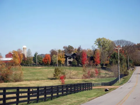 This is Naomi Judd's house, near Garrison Creek and the Natchez Trace Parkway in Nashville, TN.